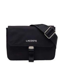 Lacoste Core Blue PU Solid Cross Body Bag-image-10