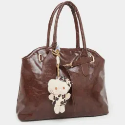 Styli Brown Shoulder Handbag-picture-5