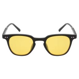 Ted Smith Yellow Wayfarer UV Protection Unisex Sunglasses-image-6