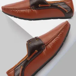 Fausto Men's Tan Boat Shoes-image-24