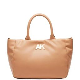 Anne Klein Tan Solid Handbag-picture-45