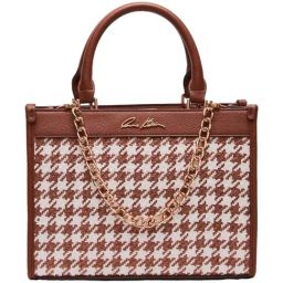 Anne Klein Brown Printed Handbag-image-88