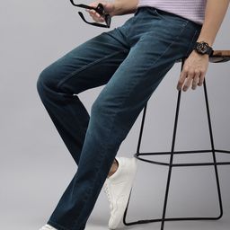 SPYKAR Men Straight Comfort Fit Light Fade Stretchable Jeans-image-14