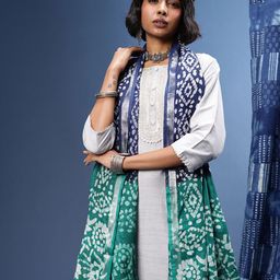 Taavi Ethnic Motifs Dyed Pure Cotton Block Print Pure Cotton Dupatta-picture-35