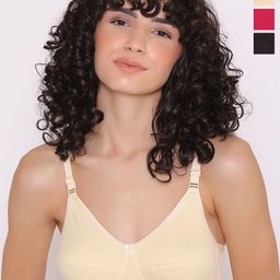 INKURV Pack of 3 Full Coverage Underwired Cut and Sew Push-Up Bra-picture-19
