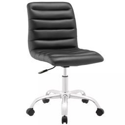 Exclusive Furniture COCHB05 Leatherette Upholstery Office Chair Black-image-83