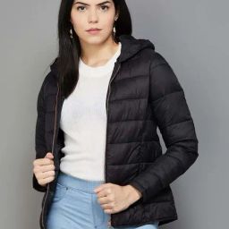 Code by Lifestyle Black Regular Fit Jacket-image-84