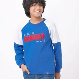 Edheads Kids Blue & White Cotton Printed Full Sleeves Sweatshirt-image-48