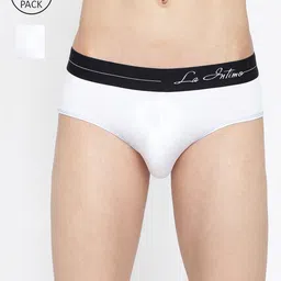 La Intimo Pack Of 2 Cotton Basic Briefs LIBR040B-picture-32