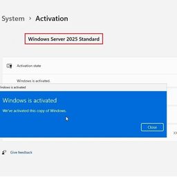 Win Server Standard 2025 Edition Lifetime Retail License Key Only & Updates | 1 User/PC/Server | 32/64 bit | Quick Delivery | image 2