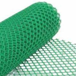 generic Aadityaa's Garden Fencing Net/Bird Net, Ready to Use Size PVC Virgin HDPE (4feet x 2feet) UV Stabilized Heavy 800GSM Anti Bird Net Green Color, Pack of3 image 1