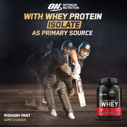 Optimum Nutrition (ON) Gold Standard 100% Whey Protein Powder- (Double Rich Chocolate) 8.7 Lbs, 131 servings, for Muscle Support & Recovery, Vegetarian - Primary Source Whey Isolate image 3