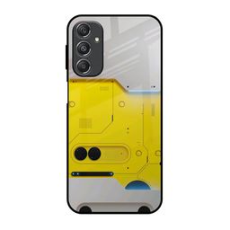 QRIOH Graphic Printed Sleek & Lightweight Silicone Samsung Galaxy M34 5G Glass Back Case-image-43