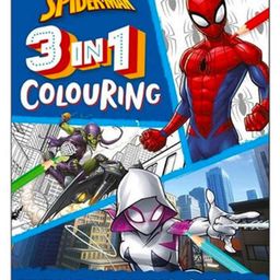 Marvel Spider Man 3 In 1 Colouring- English-image-81