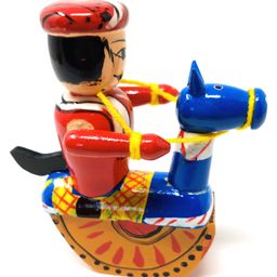 A&A Kreative Box Wooden Pretend Play Warrior King (Available in Assorted Colours)-98