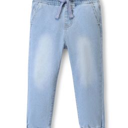 Pine Kids Denim Full Length Washed Jeans - Ice Blue-image-85