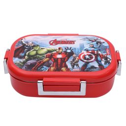JAYPEE Stainless Steel Insulated Lunch Box Missteel Avengers Red - 500 ml - Suitable for school and picnics - Microwave Safe-image-68