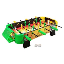 Kidsmate Foosball Table Soccer Game | 3-in-1 Game Set with Ludo & Snakes Ladders - Multicolor-16
