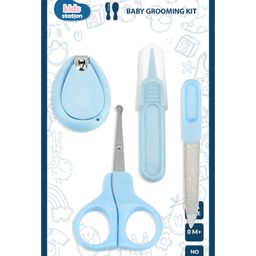 Kids Station 4 in 1 Grooming Kit for New Born Baby -(Blue)-image-41