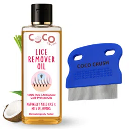 Coco Crush Lice & Nits Remover Hair Oil, 100 ml & Fine Tooth Precision Removal Comb, 100% Natural-picture-45