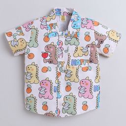 AWW HUNNIE Boys Comfort Opaque Printed Casual Shirt-11