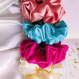 SZN Women Set of 4 Ponytail Holders-51