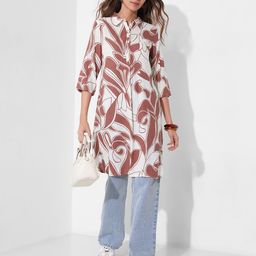 RANGMANCH BY PANTALOONS Women Ethnic Motifs Printed Daily A-Line Kurta-picture-34