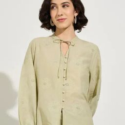 Honey By Pantaloons Green Comfort Fit Top-41