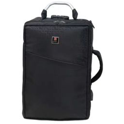 Swiss Military 17 Ltrs Black Large Convertible Laptop Backpack with USB Charging Port-48