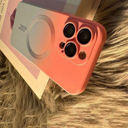 Luxury Kase Solid Printed iPhone 13 Pro Max Back Case Mobile Accessories-image-46
