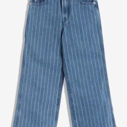 Tommy Hilfiger Stripedenim Striped Wide Fit Jeans-image-6