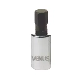Venus 1/2 inch (12.5 mm) Drive Size Hex Socket Chrome Vanadium Steel Chrome Plated 16 mm, VSHSA-7