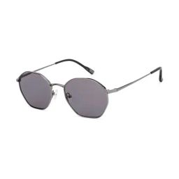 John Jacobs 134947 Grey UV Protected Geometric Sunglasses-41