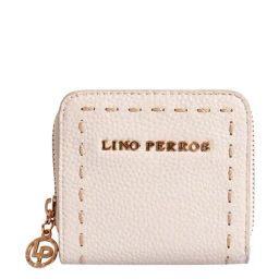 Lino Perros Core Pink Embroidered Zip Around Wallet for Women-image-49