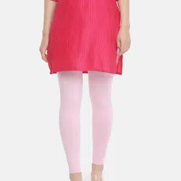 Dollar Missy Pink Cotton Leggings-image-99