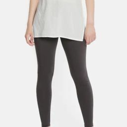 Dollar Missy Grey Cotton Leggings-image-34