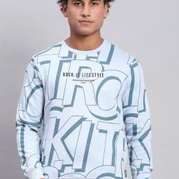 Rock.it Blue Regular Fit Printed Sweatshirt-image-78