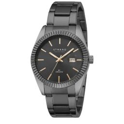 STRAND by Obaku S721LDBBSB-DS Wellington Dark Analog Watch for Women-image-31