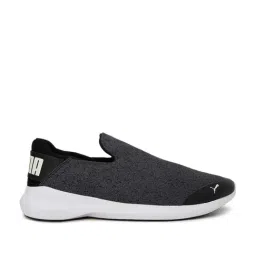 Puma Men's Stride Evo v1 Slip on Gray Loafers-image-38