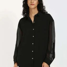 Calvin Klein Jeans BLACK Solid Top-image-17