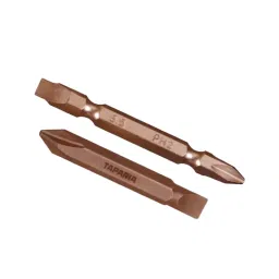 Taparia Two In One Screw Driver Bits, Size PH1xSL 4.5x65 mm, SBPF 65145-8