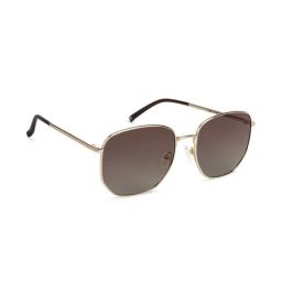John Jacobs JJ S12807 Brown Polarized Square Sunglasses-image-99