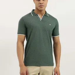 United Colors Of Benetton Olive Regular Fit Polo T-Shirt-picture-45