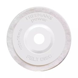 Freemans 4 Inch/100 mm 80 Grit Felt Disc, FLT100 (Pack of 10)-40