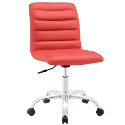 Exclusive Furniture COCHR05 Leatherette Upholstery Office Chair Red-image-82