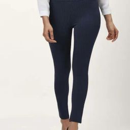 Annabelle by Pantaloons Navy Striped Tights-picture-49