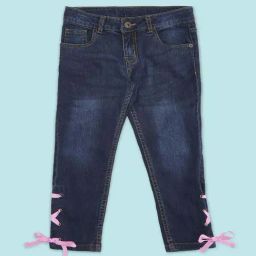 Pantaloons Junior Kids Blue Cotton Regular Fit Jeans-picture-17