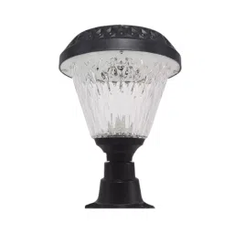 Epyz Solar Pillar & Stake Light Round Shape with 34 LEDs, 2W Solar Panel, 2000 mAh Battery-40