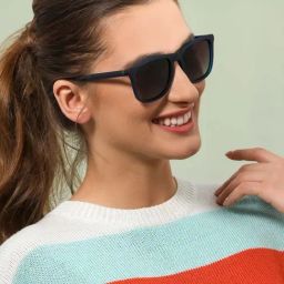 Vincent Chase by Lenskart VC S12643 Brown Polarized Square Sunglasses image 4