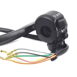 Uno Minda Handle Bar Switch Lever Assembly (Left Hand Side) with Kick Start - 5 Bullet Terminal for TVS AX-100/R-100/MAX-100/MAX-100R (SW-0655A) image 2